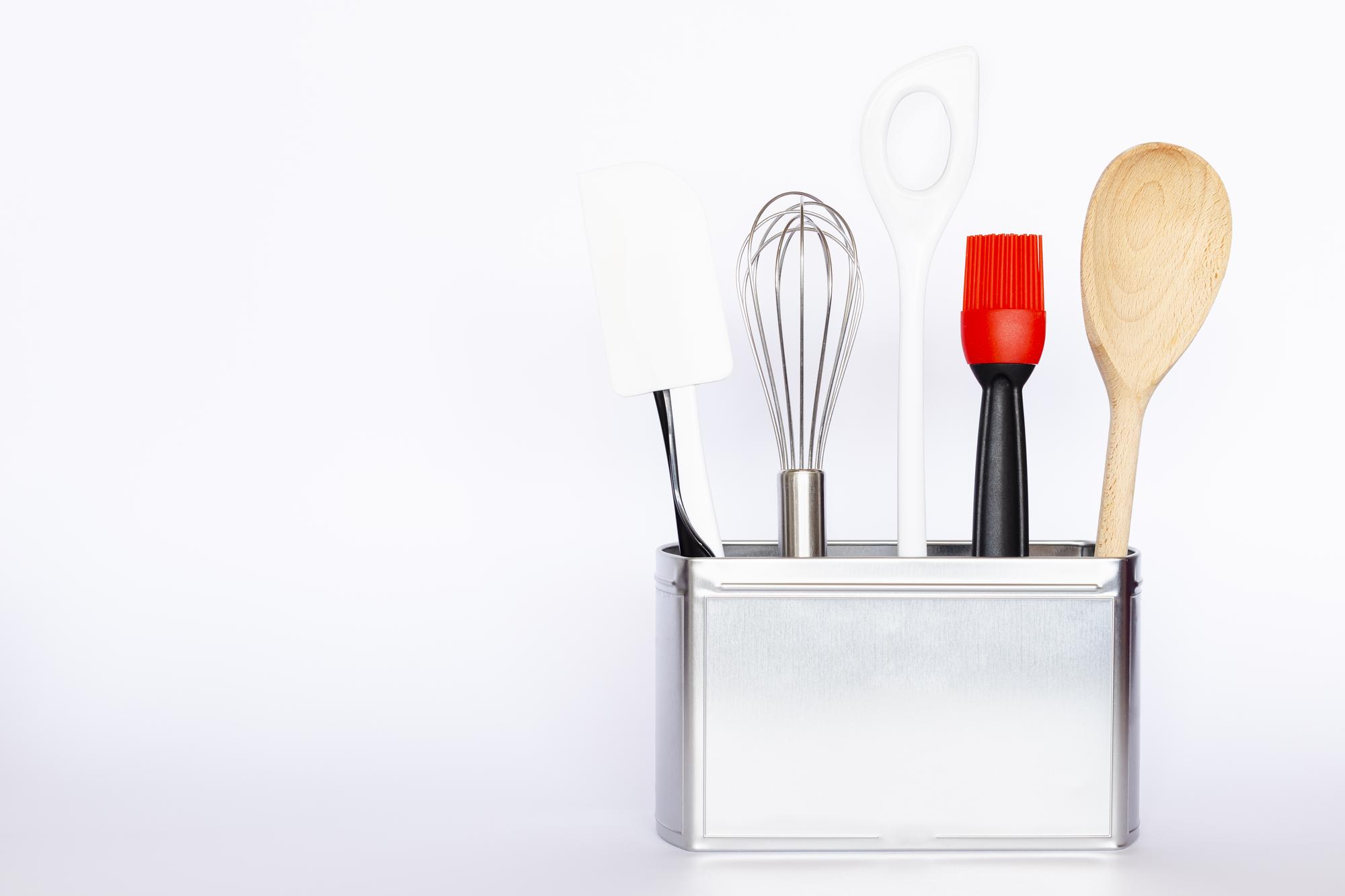 Small cooking studio with tools and workbench